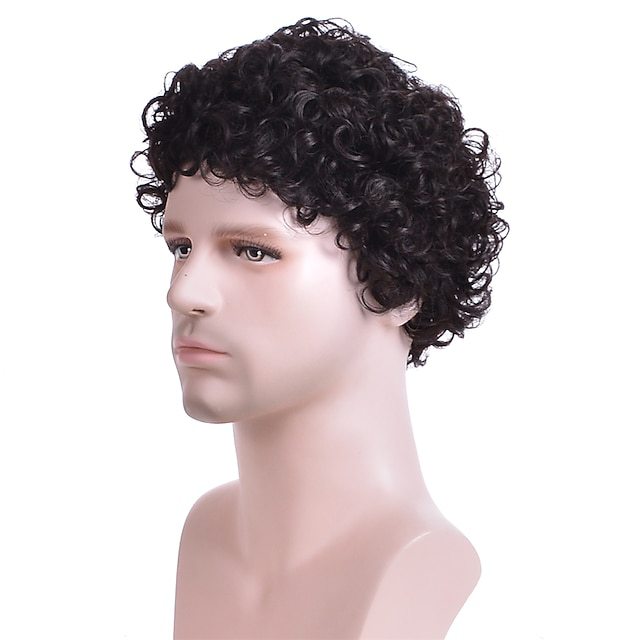 Women's Voluminous Small-Curl Wig
