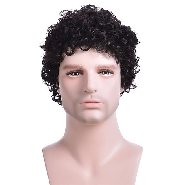 Women's Voluminous Small-Curl Wig